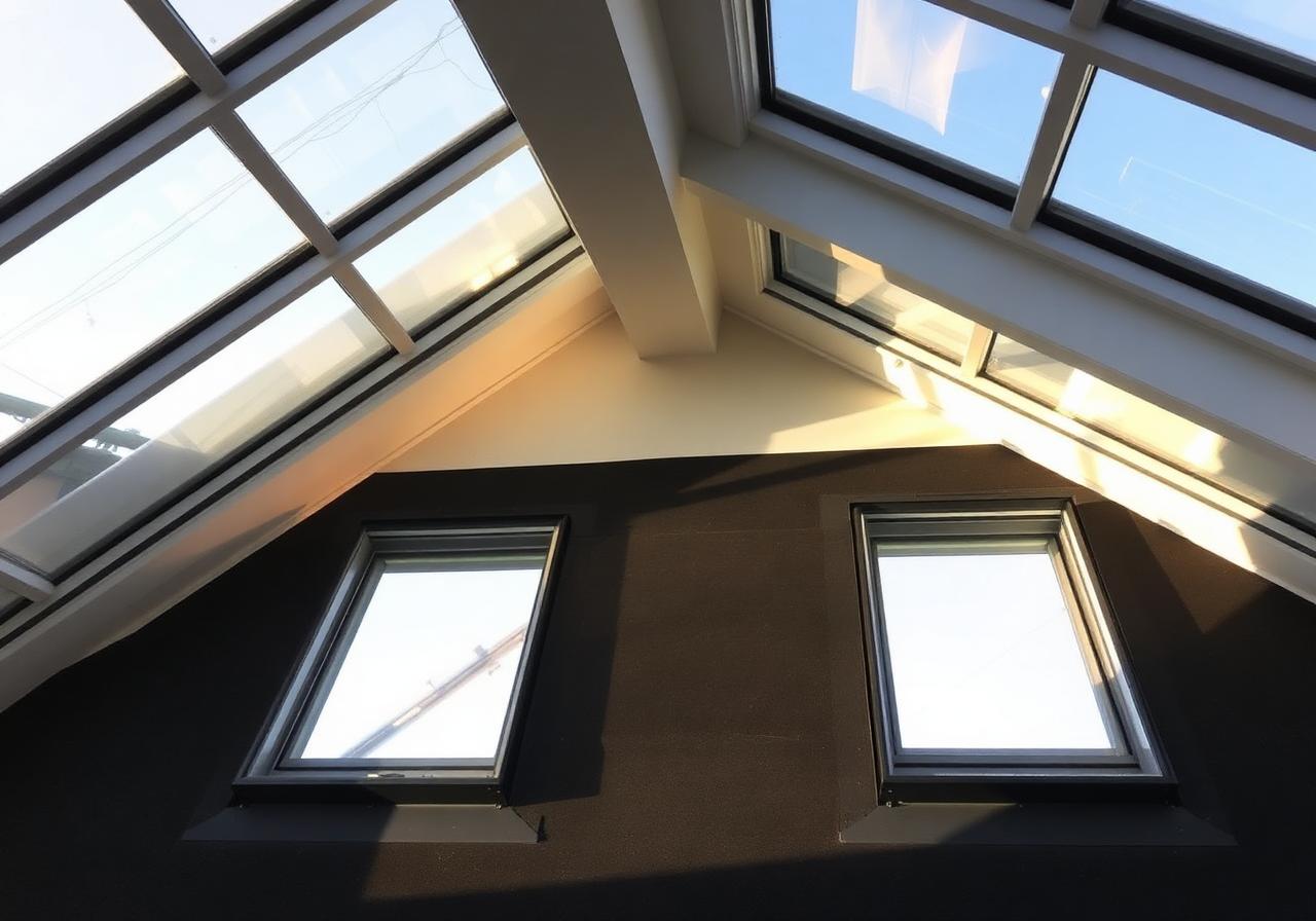 Velux dakraam in gerenoveerd dak